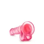 B YOURS SWEET N HARD dildo – 19 cm (7.5″) – Rozā — Foto 3