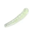 Stikla izliekts dildo - tumsā spīdošs — Foto 5