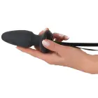 Inflatable Fanny Hill Butt Plug – 12 cm (4.7″) – Black — Photo 5