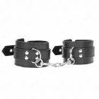 KINK фиксаторы для запястий с заклёпками 35x6 cm – чёрные — Фото 1