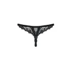 Pitsist stringid avatud jalgevahega – mustad – L/XL — Foto 8
