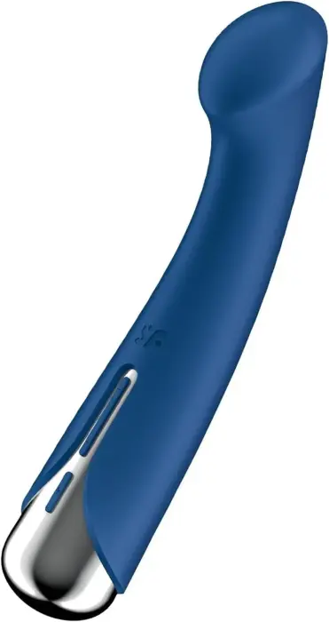 Satisfyer Spinning G-Spot 1 вращающийся вибратор для точки G – 18 cm (7″) – синий