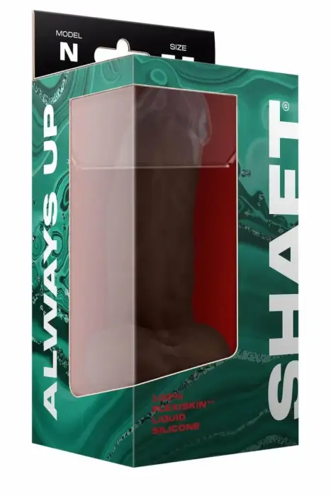 SHAFT Model N анатомический дилдо с яичками и присоской – 19 см (7.5″)