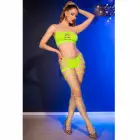 Chilirose CR 4866 neoniski zaļš bezšuvju tops un šorti komplekts – S/M — Foto 3