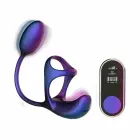 Hueman Halo Orbit Dual-Motor Intimate Ring – Purple — Photo 1