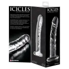 Icicles No. 62 Clear Glass Dildo – 18 cm (7″) — Photo 6