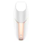 Satisfyer Love Triangle gaisa pulsa stimulators + vibrācija – balts — Foto 5