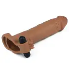 Add 3" Pleasure X Tender vibruojanti varpos mova – ruda — Nuotrauka 4