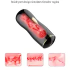 Dual-Sided Vibrating Masturbator – Black — Photo 8
