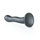 Itin minkštas išlenktas G taško dildo – 17 cm (7″) – Pilkas — Nuotrauka 3