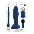 GENDER X SWAY WITH ME Intimate Wave анальный пробка-вибратор – 11.4 cm (4.5″) – черный — Фото 1