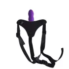 Adjustable Strap-On Dildo – 10.5 cm (4.1″) – Purple — Photo 5