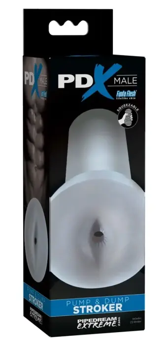 Pipedream PDX Male Pump & Dump F Anatomical Intimate Device TPE 13.2 cm