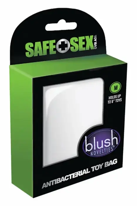 SAFE SEX Anti-Bacterial Toy Bag – antibacterial storage bag – silver ion protection – 26x7.6 cm