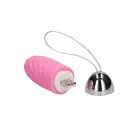 Ethan Rechargeable Remote Controlled Vibrating Egg – 9 cm (3.5″) – Pink — Photo 5