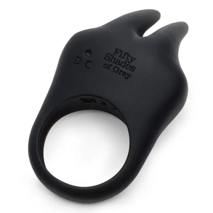 Fifty Shades of Grey Sensation Vibrating Cock Ring – Black