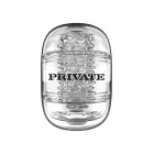 PRIVATE Clear Shot divpusējs masturbators – caurspīdīgs — Foto 1
