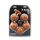 KSB – 5 Dideli Mega Sėklidžių Silikoninis Dildo — Nuotrauka 5