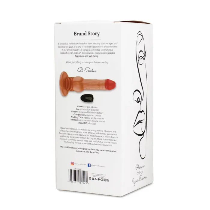 Heat Thrust Pro Vibe – вибратор с толчками, подогревом и пультом