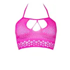 Seksīgs top ar siksnām – rozā – viens izmērs Foto 7