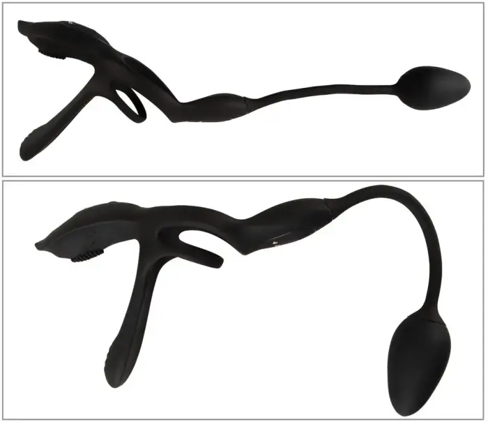 Couples Choice RC multifunktsionaalne vibraator – mitmevärviline Photo