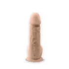 Model 1 realistlik vibraator puldiga – 21.5 cm (8.5″) – nahavärv — Foto 6