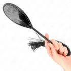 KINK Love&Sexy Short Tassel Paddle – компактная шлёпалка из искусственной кожи — Фото 2