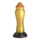 Golden Snake silikoninis dildo – 23+ cm (9″+) – juodas — Nuotrauka 4