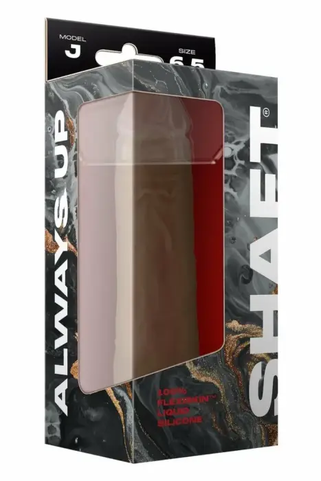 SHAFT Model J 6.5" Liquid Silicone Intimate Device Oak Dual-Layer