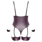 Cottelli Bondage bodijs 3XL – violets — Foto 8