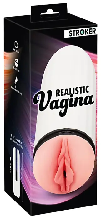 Reālistisks vagīnas masturbators Stroker – 18 cm – miesas krāsa