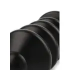 Mr. Steel Deep Stimulation Ribbed Anal Plug – L – Black — Photo 6