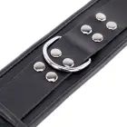 Leather Neck and Hand Restraints – Black — Photo 4