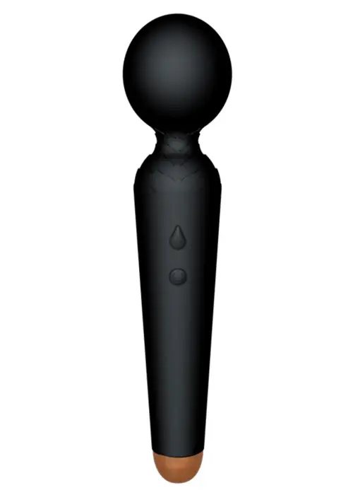 Перезаряжаемый Power Wand вибратор – черный