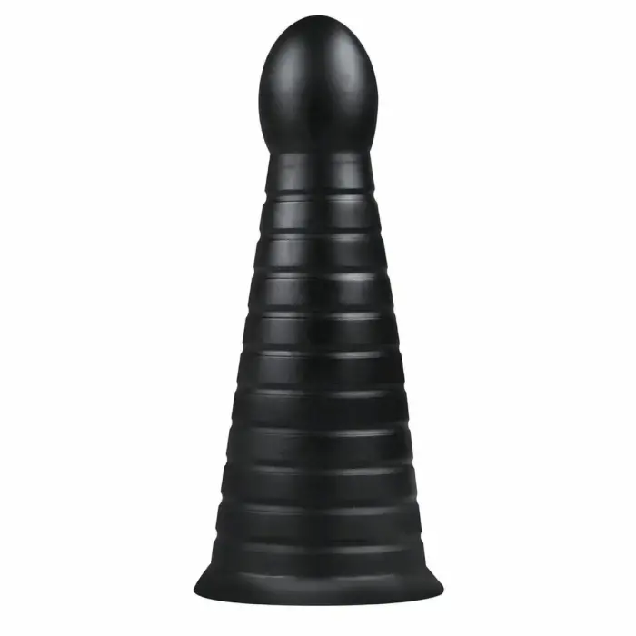 BUTTR Devil Dog gyslotas analinis kištukas – 19 cm – Juodas