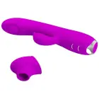 PRETTY LOVE Regina кролик-вибратор – 18 cm (7″) – фиолетовый — Фото 1