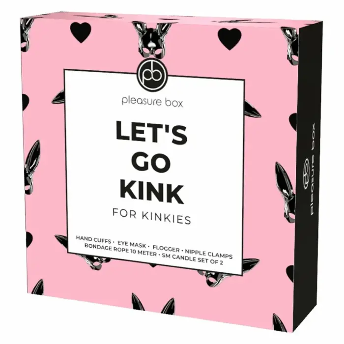 Pleasure Box Let's Go Kink For Kinkies – набор для бондажа для начинающих