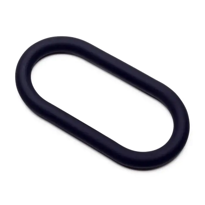 Silikoninis Hefty Wrap žiedas – varpos žiedas – 23 cm (9″) – juodas