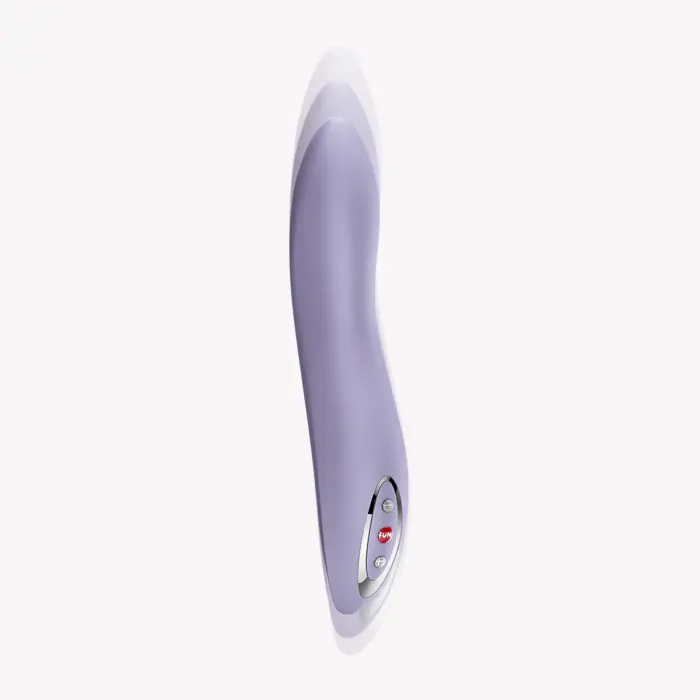 Вибратор с функцией толчков Stronic Flow – 22 см (8.6″) – фиолетовый