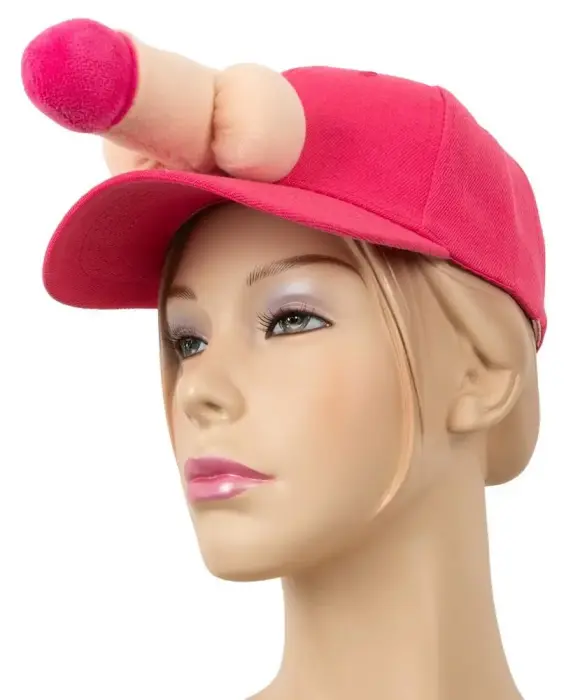 Baseball Cap Penis – Розовая бейсболка с пенисом
