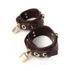 Taboom Cocoaelle – плетёные манжеты на щиколотки из веганской кожи – какао — Фото 4