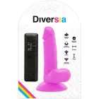 Diversia lankstus vibruojantis dildo – 17 cm (6.7″) – violetinis — Nuotrauka 7