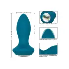 Vibrating Petite Crystal Anal Probe – Blue — Photo 6