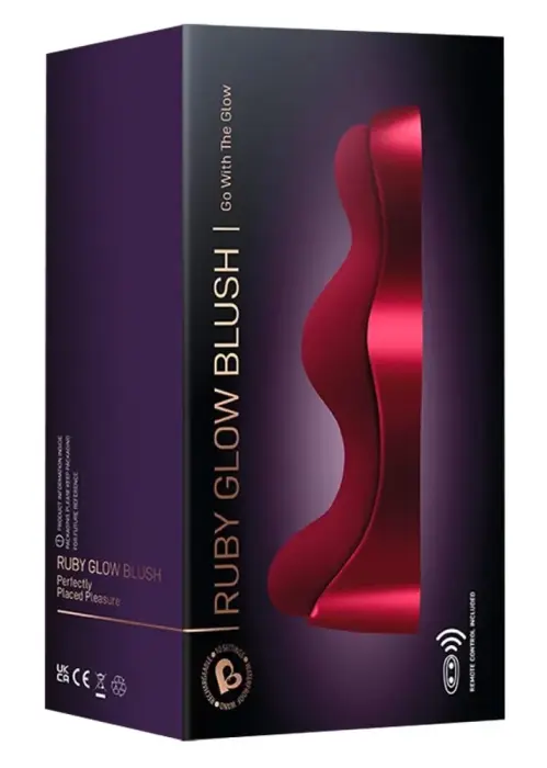 Интимная массажная система Rocks-Off Ruby Glow 2.0 Blush – 17.5 см (6.9″) – розовый