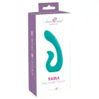 beau coeur Naira dubultais vibrators – 17.5 cm (6.9″) – rozā Foto 1
