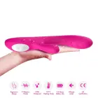 Spark sildošais G-punkta vibrators ar klitora stimulatoru – 22.4 cm (8.8″) – rozā — Foto 3
