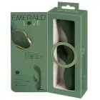 Luksuslik smaragdroheline jänese vibraator – 23 cm (9″) — Foto 15