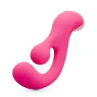 CRUSHIOUS Pleaser кролик-вибратор с вращающейся стимуляцией – 17.7 cm (7″) – розовый — Фото 5