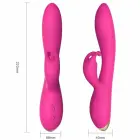 ARMONY BONNIE triušio vibratorius – 22.2 cm (8.75″) – rožinis — Nuotrauka 1