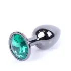 Plug-Jewellery Dark Silver analinis kištukas – 7 cm (2.8″) – Žalias — Nuotrauka 9